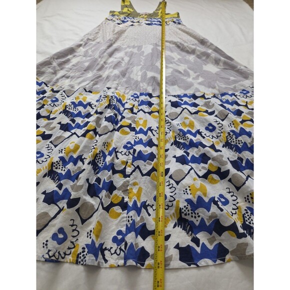 NWT Rebecca Taylor | Sz 0 | Maxi Sundress 💚 💙 💛 Floral Flowy Care Tag Missing - Picture 12 of 13